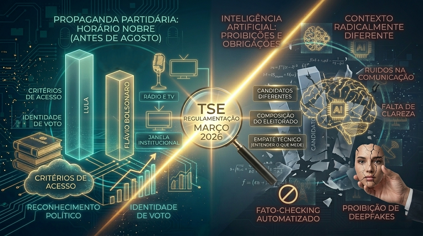 Propaganda partidária e inteligência artificial: o que mudou nas regras da comunicação eleitoral para 2026
