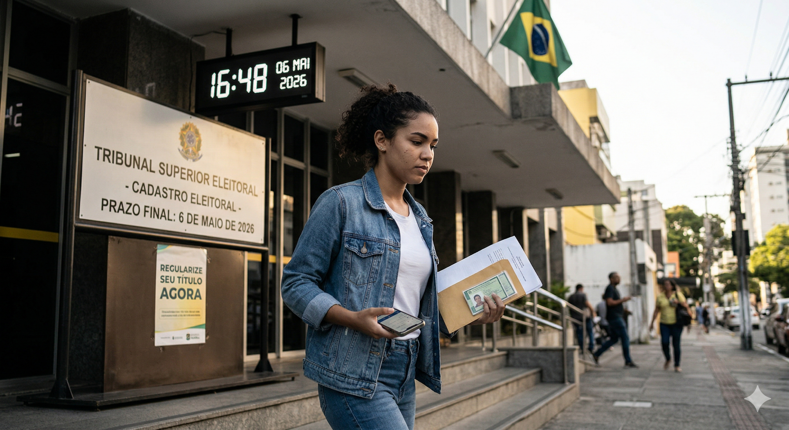 Eleitor tem prazo para regularização do título
