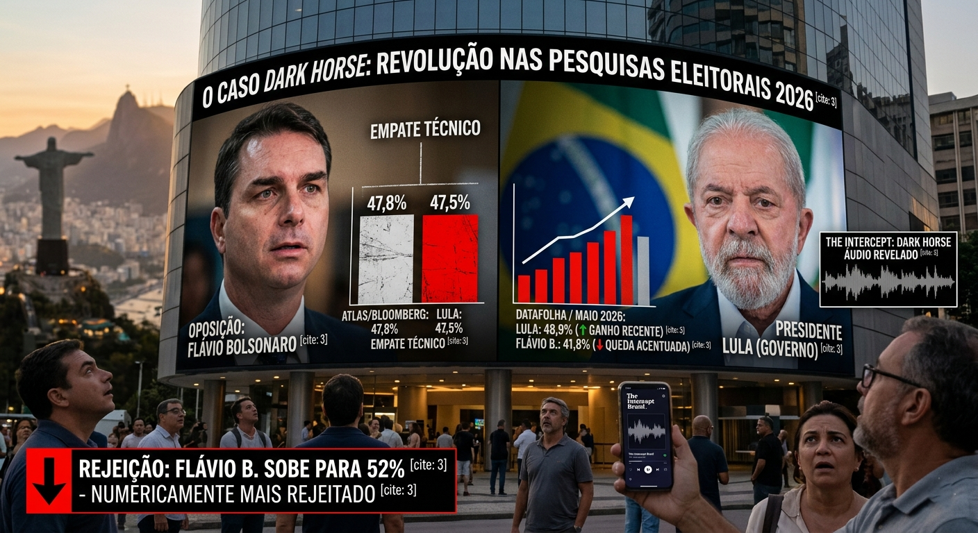 O caso Dark Horse e a gestão de crise em campanhas: o que o episódio Flávio Bolsonaro ensina sobre reputação política