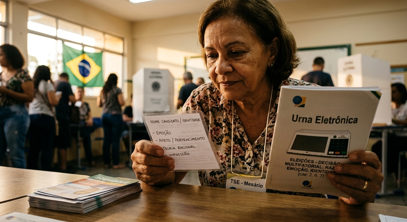 Como o eleitor brasileiro decide o voto: razão, emoção e identidade