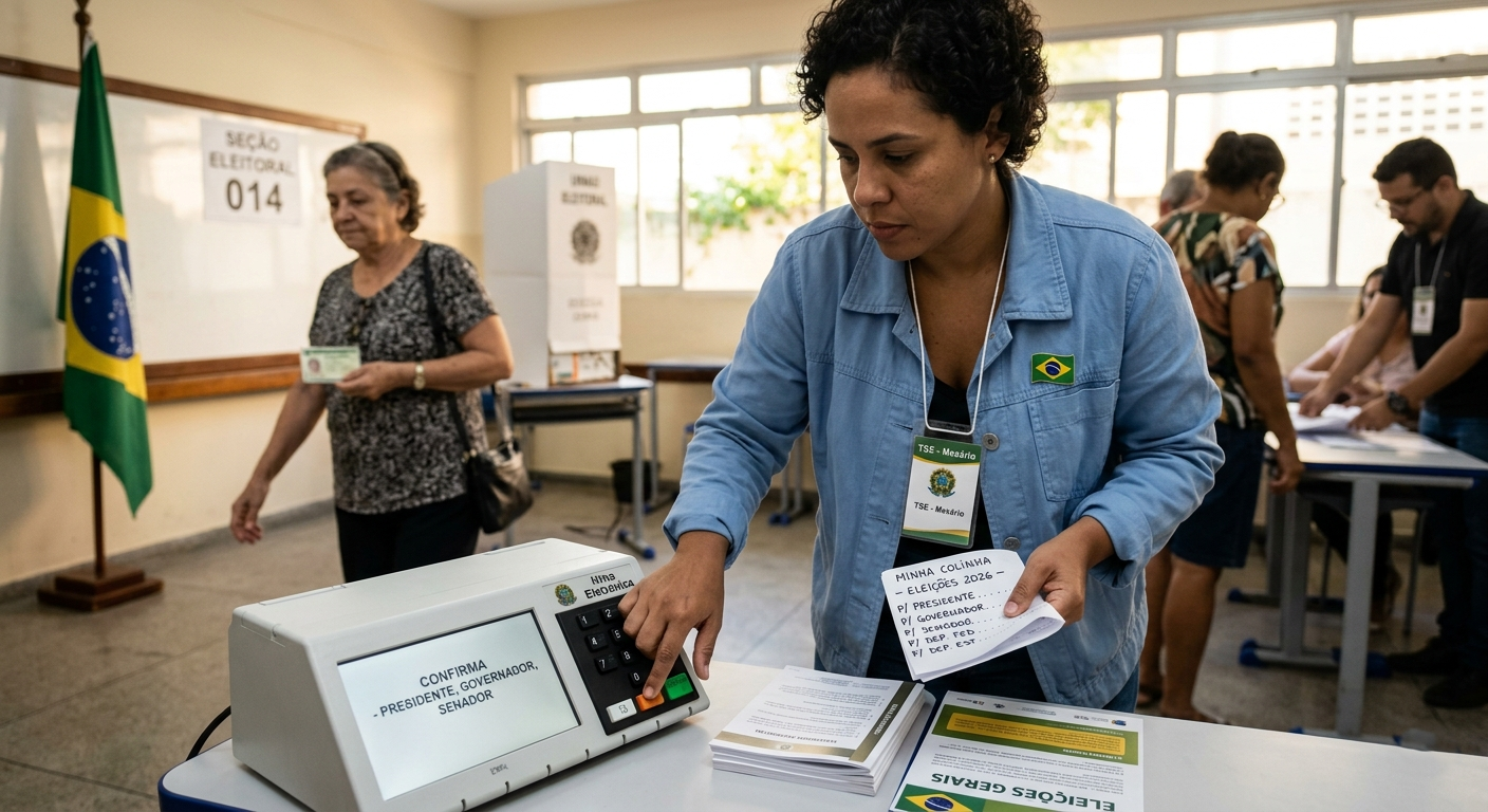 Cenário eleitoral 2026: presidência, governadores e senado em disputa