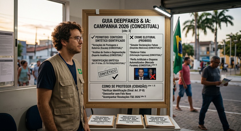 IA na eleição: o que pode, o que é crime e como se proteger